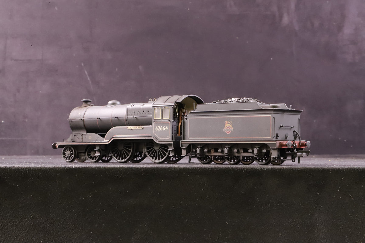 Bachmann OO 31-146A GCR Class 11F 62664 &#39;Princess Mary&#39; in Lined BR Black w/ Early Crests - Weathered