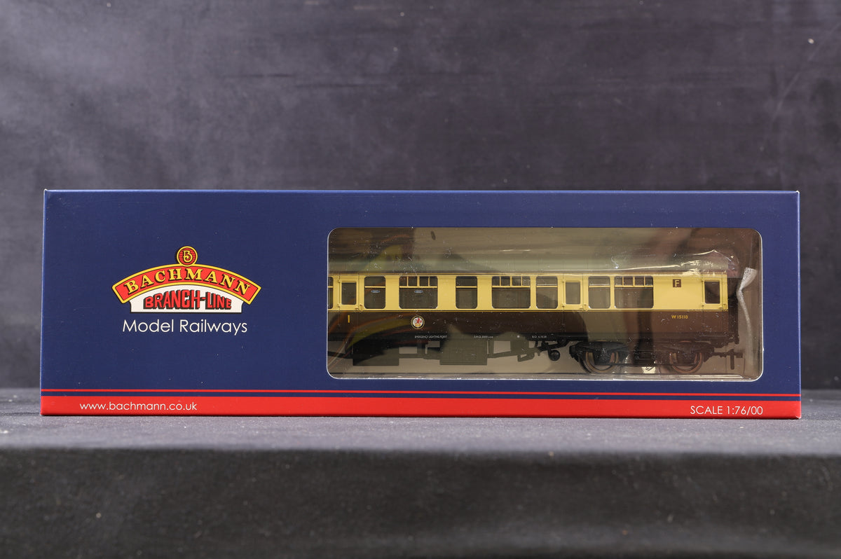 Bachmann OO 39-000G Mk1 &#39;Cornish Riviera&#39;  BR Chocolate &amp; Cream Coach Set Excl. Kernow MRC