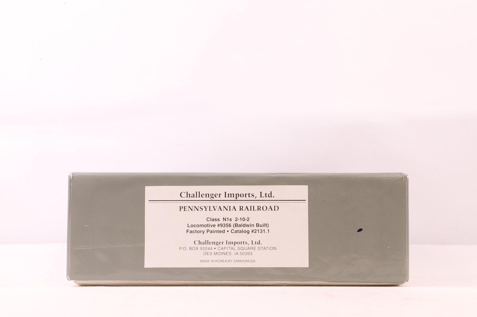 Challenger Imports HO Brass 2131.1 N1s Class 2-10-2 Baldwin Built Pennsylvania Railroad No.9356
