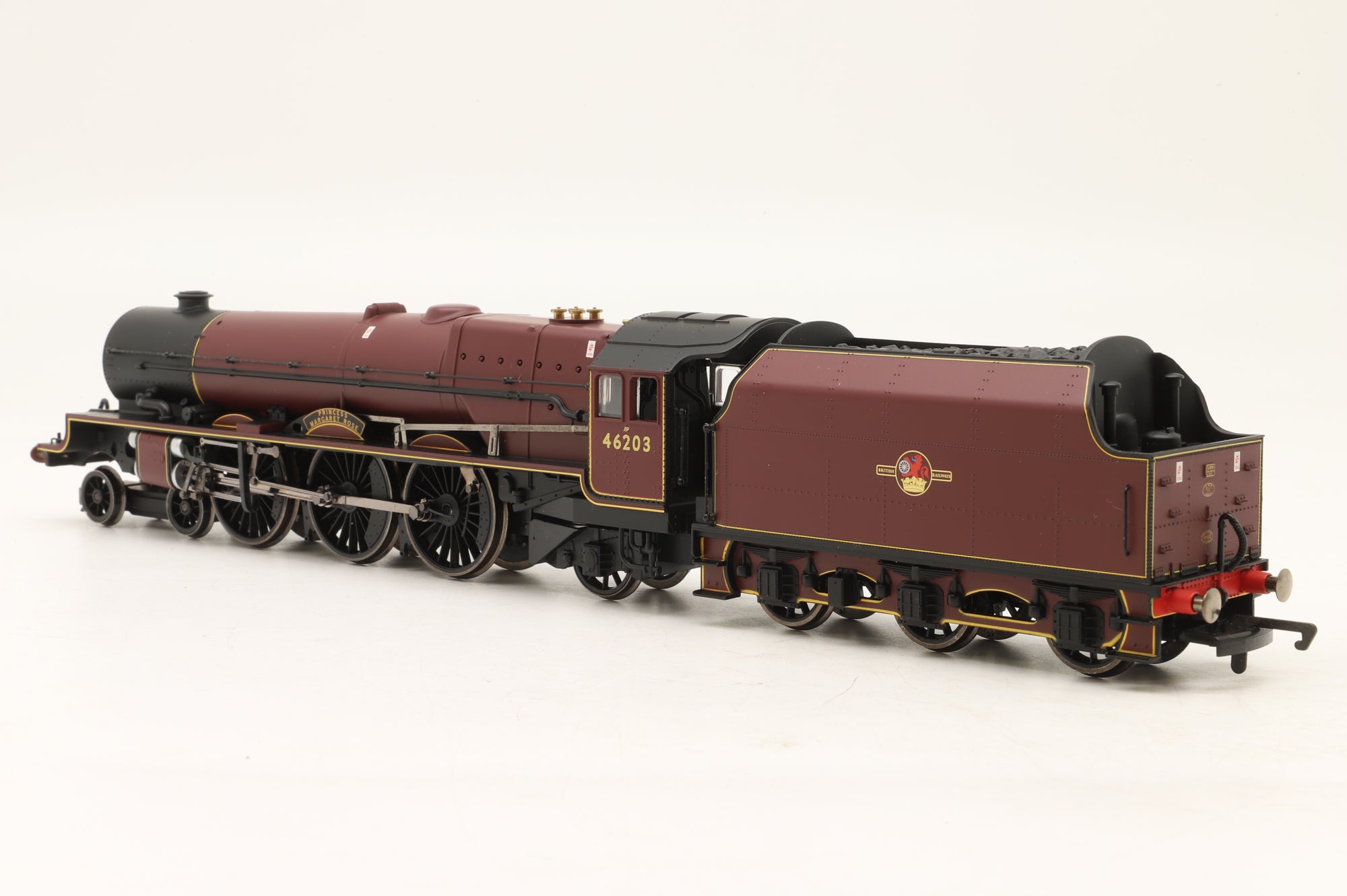 WORKSHOP Hornby OO Princess Class '46203' 'Princess Margaret Rose' BR Lined Maroon L/C Non Runner