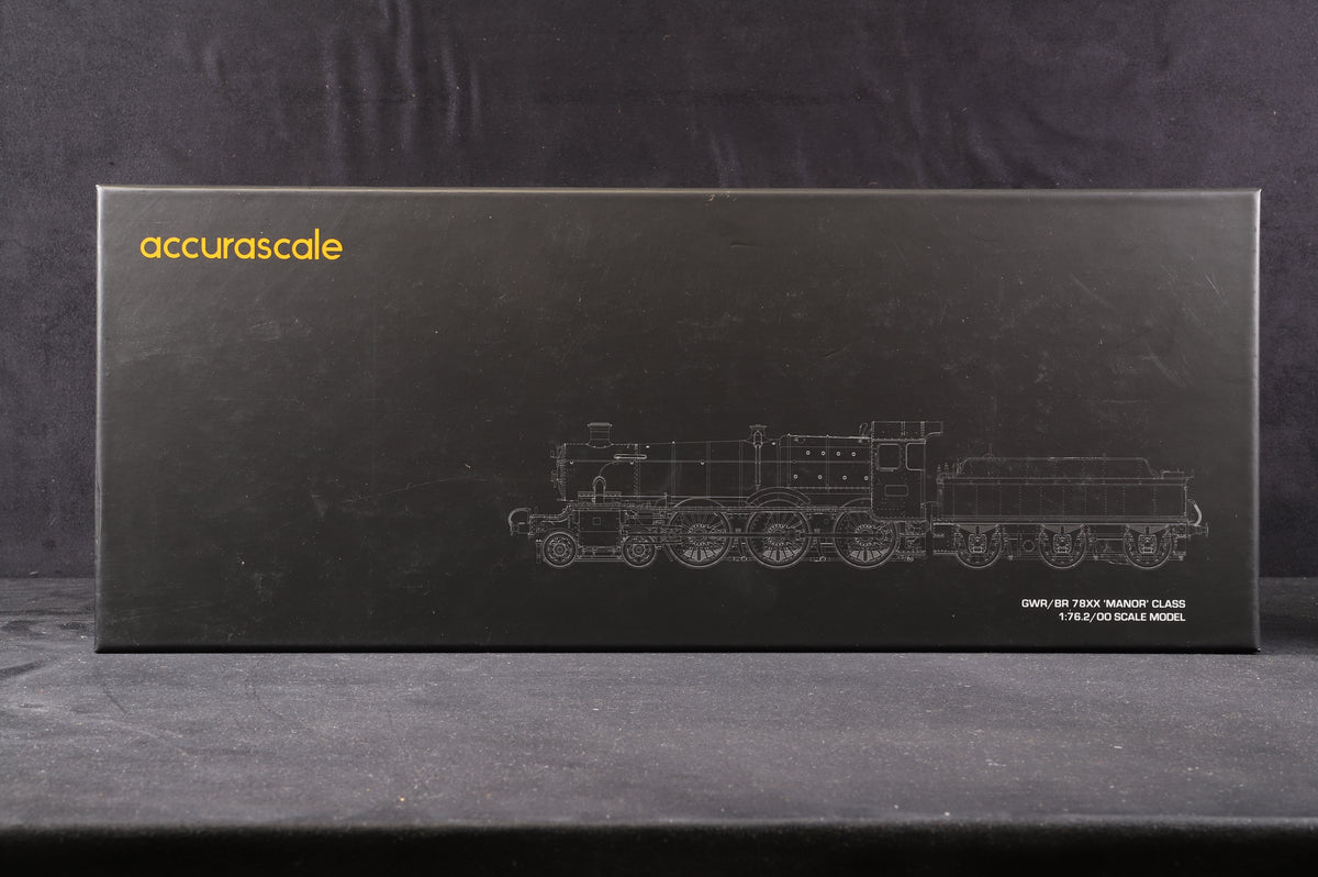 Accurascale OO ACC2500-7800 GWR Manor Locomotive &#39;Torquay Manor&#39; BR Lined Green