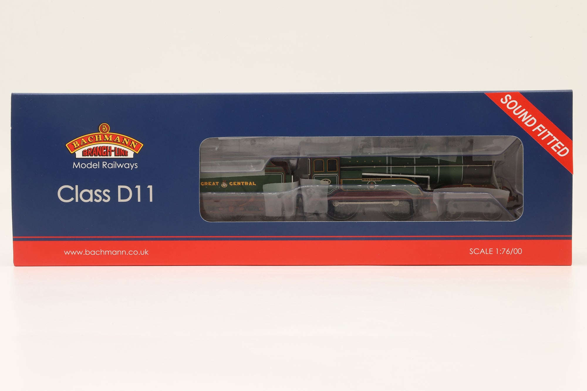 Bachmann OO 31-147DS Class 11F '502' 'Zeebrugge' Great Central Lined Green DCC Sound