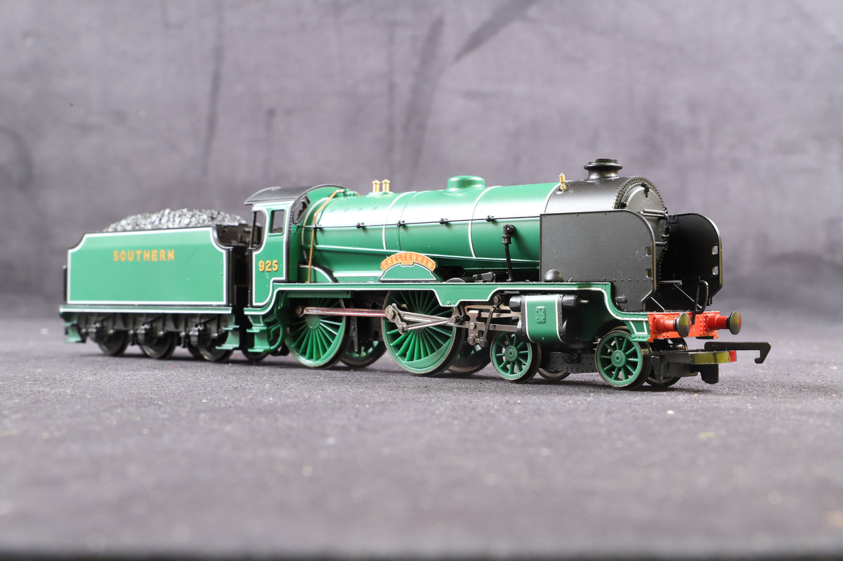 Hornby OO R3172 Class V Schools SR Green &#39;925&#39; &#39;Cheltenham&#39;, DCC Fitted