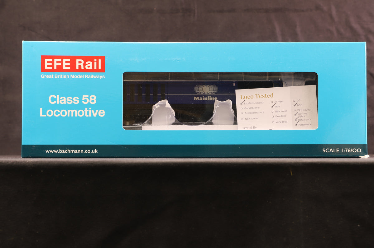EFE Rail OO E84007 Cl.58 &#39;58021&#39; Mainline Freight