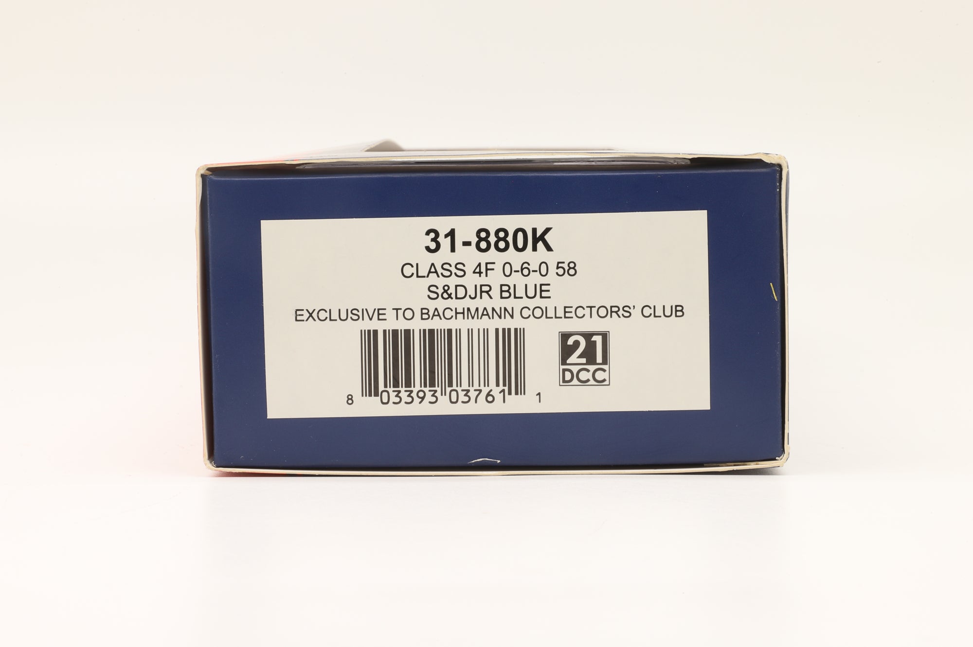 Bachmann OO 31-880K Class 4F S&DJR Blue '58', Excl. Bachmann Collectors' Club 406/504, DCC Sound