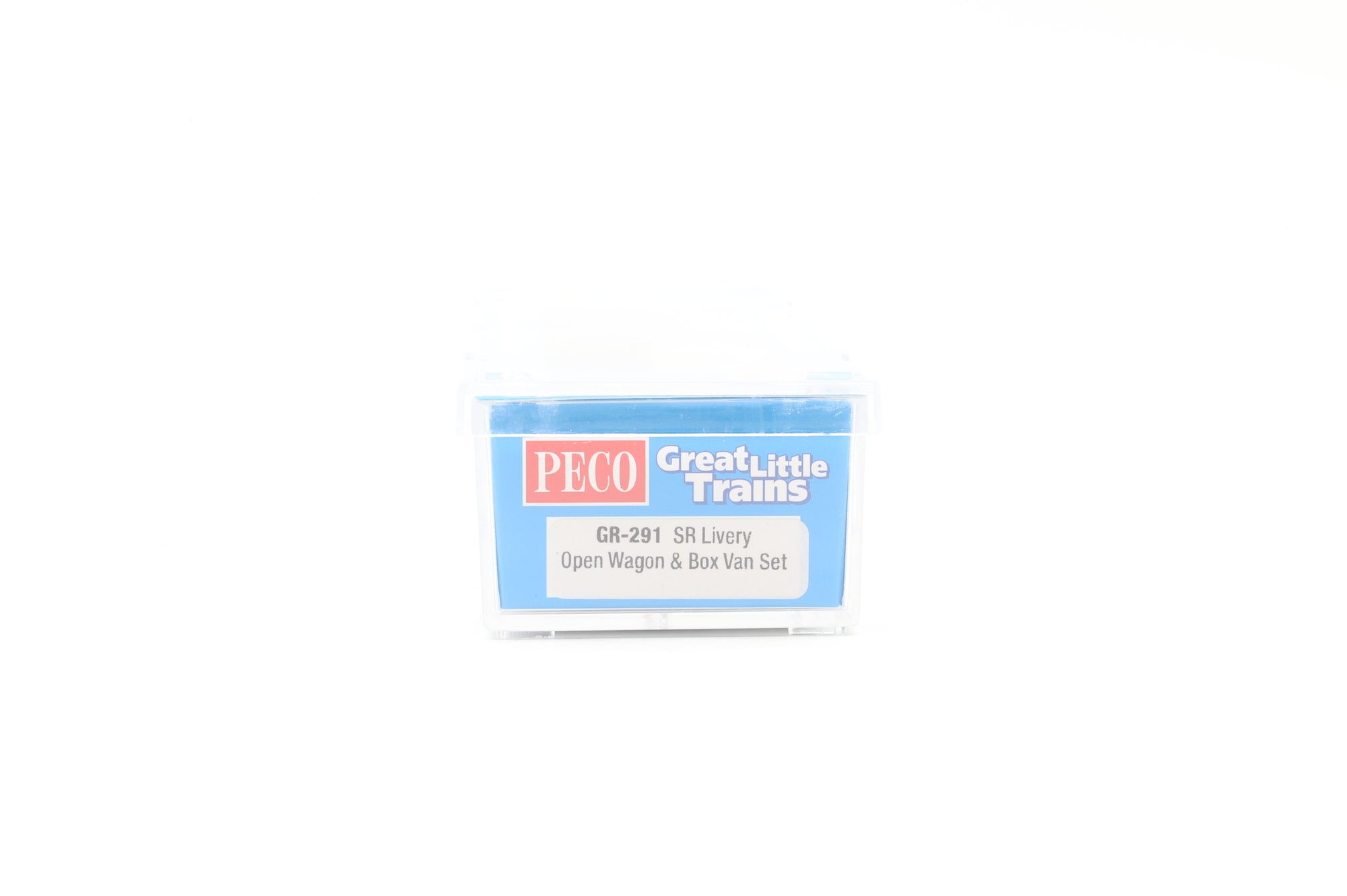 PECO OO-9 GR-291 SR Brown Box Van & Open Wagon Set
