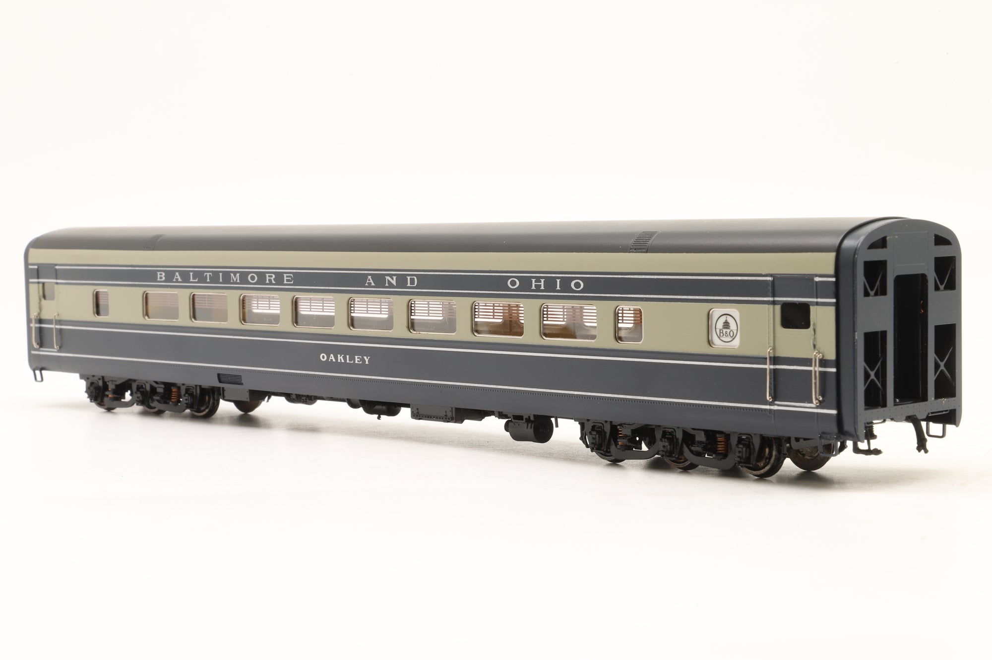 Key Imports/Samhongsa HO Brass The B&O 'Cincinnatian' 5-Car Pack, Factory Painted