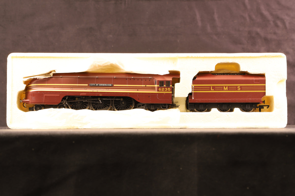 Hornby OO Streamlined Duchess Class &#39;City Of Birmingham&#39; &#39;6235&#39; LMS Lined Livery