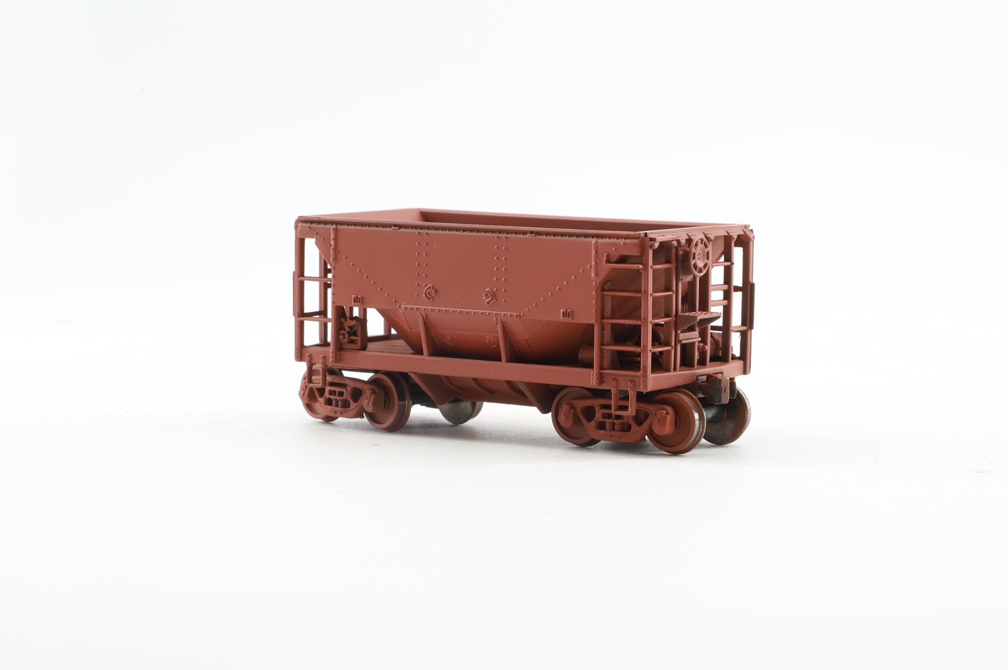 Walthers HO 910-58010 6-Pack of Minnesota Ore Cars in Plain Brown - Pro-Customised