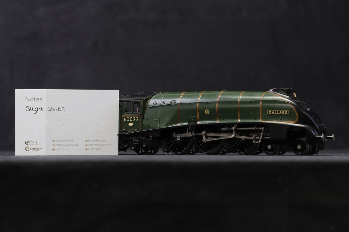 Golden Age Models 4-6-2 BR A4 Class &#39;Mallard&#39; &#39;60022&#39; BR Green L/C, DCC Sound