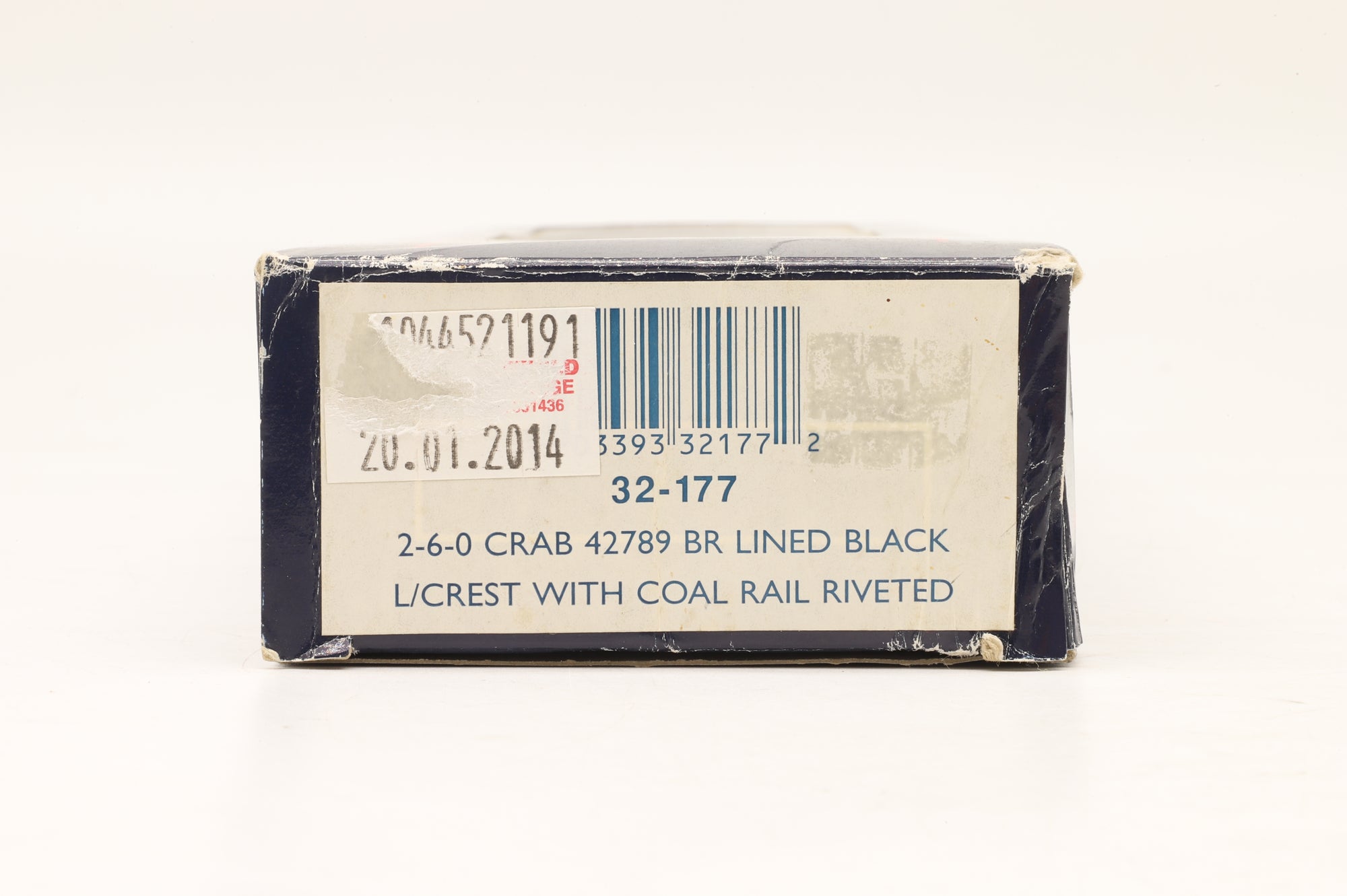 Bachmann OO 32-177 2-6-0 Crab '42789' BR Lined Black L/C With Coal Rail