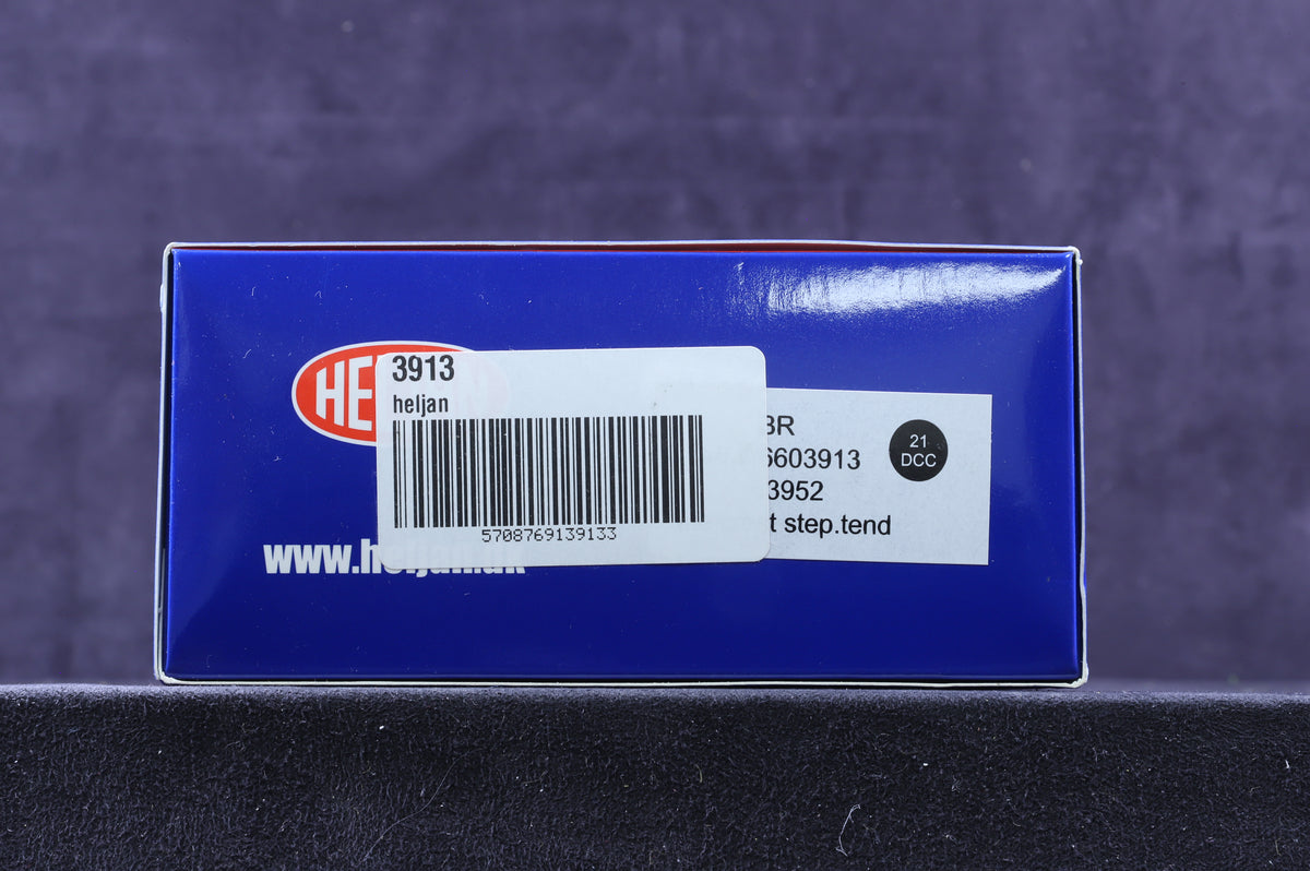 Heljan OO 3913 O2/3 Tango 63952 in BR Black w/ Late Crests