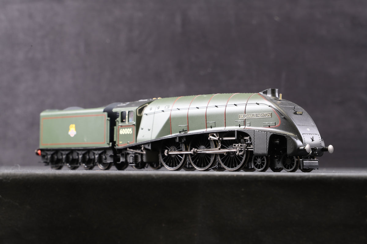 Hornby OO R3522 Class A4 &#39;60005&#39; &#39;Sir Charles Newton&#39; BR Green E/C, Renumbered