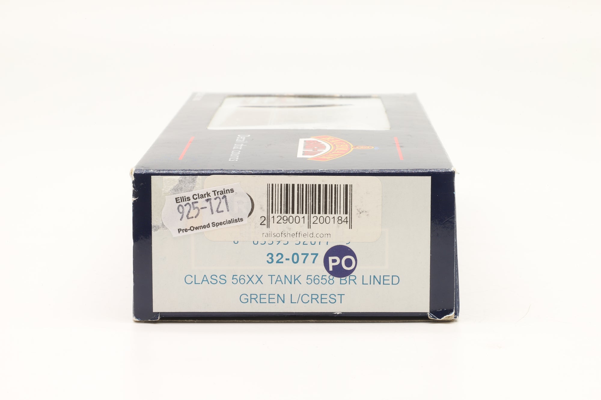 Bachmann OO 32-077 Class 56xx Tank '5658' BR Lined Green L/C DCC Fitted