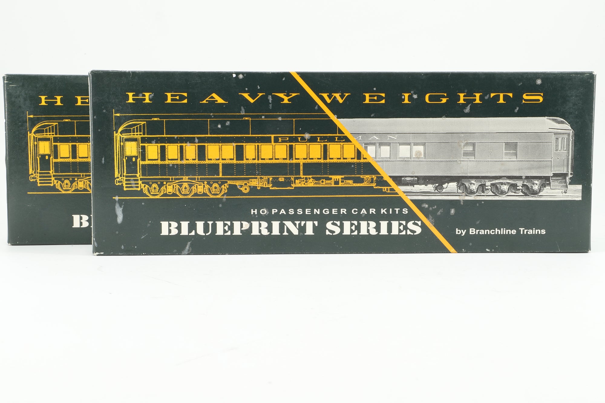 Branchline Trains HO Pair of Heavyweight Pennsylvania Sleepers, Inc. 14 '5431' Section Sleeper & 6-3 '5613' Pullman Sleeper