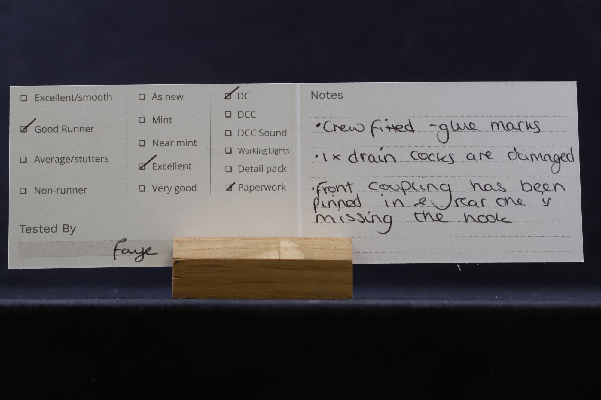 Hornby OO R3451 Class B1 '61032' 'Stembok' BR Lined Black E/C