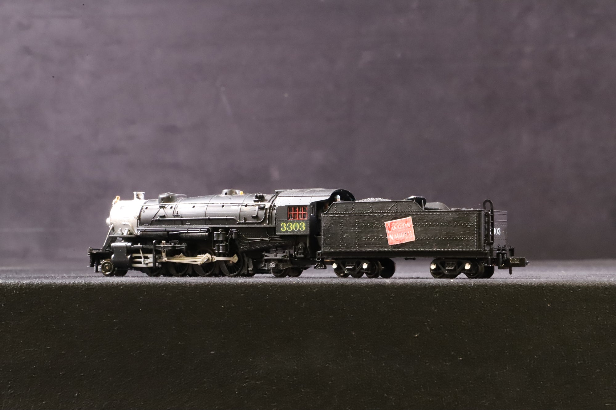 WORKSHOP Kato N Gauge Heavy Mikado No.3303 in Canadian National Black