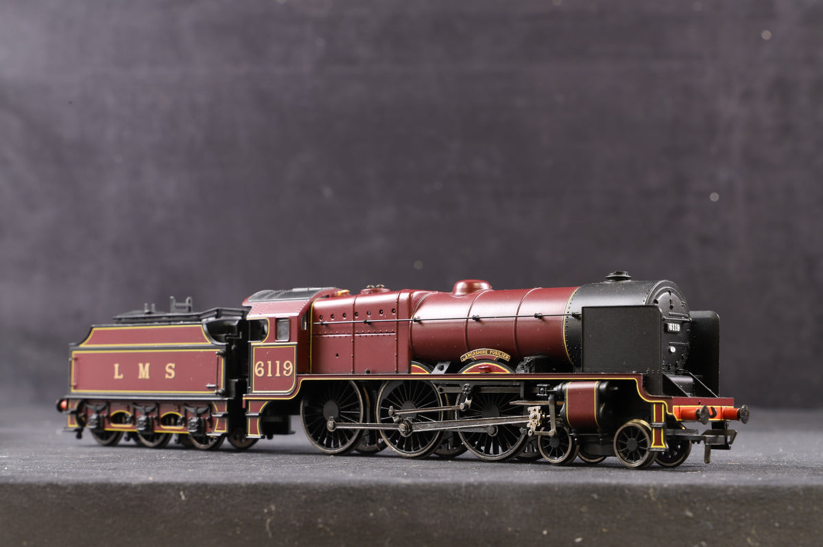 Bachmann OO 31-283 P/Boileer Scot &#39;6119&#39; &#39;The Lancashire Fusilier&#39; LMS Crimson 3500 Gal Tender