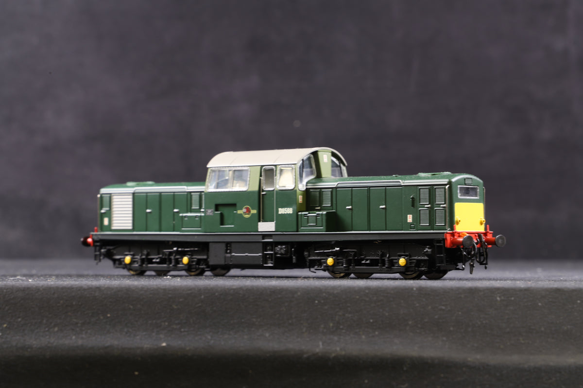 Heljan OO 1700 &#39;D8568&#39; BR Green Small Yellow Panels