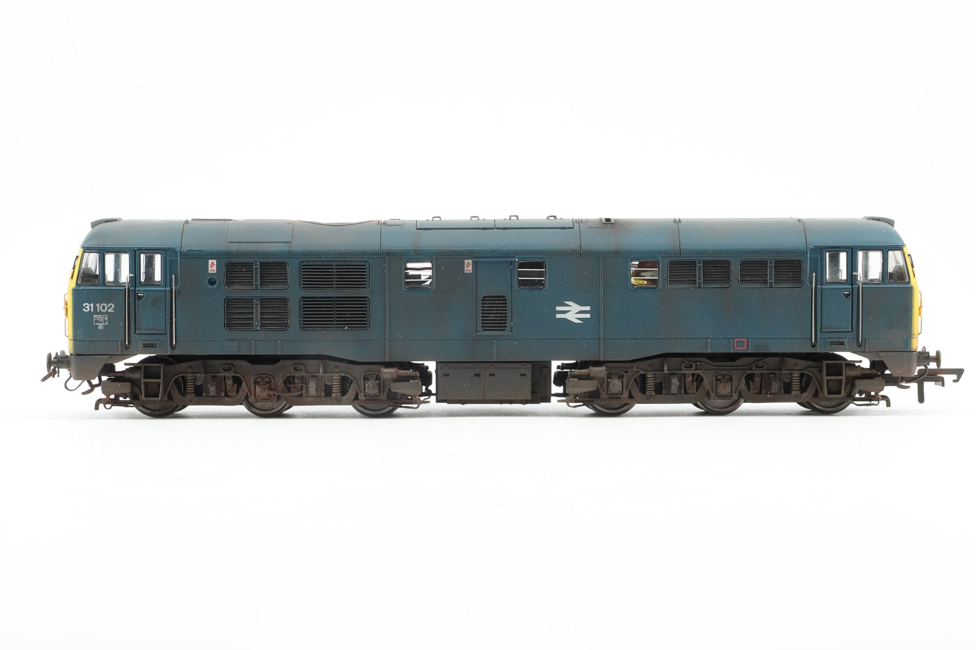 Hornby OO R3746 BR AIA-AIA Class 31 '31102', Weathered, DCC Sound