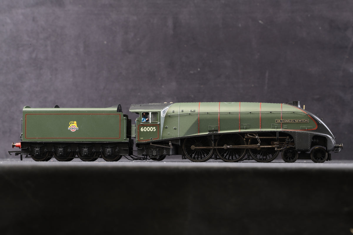 Hornby OO R3522 Class A4 &#39;60005&#39; &#39;Sir Charles Newton&#39; BR Green E/C, Renumbered