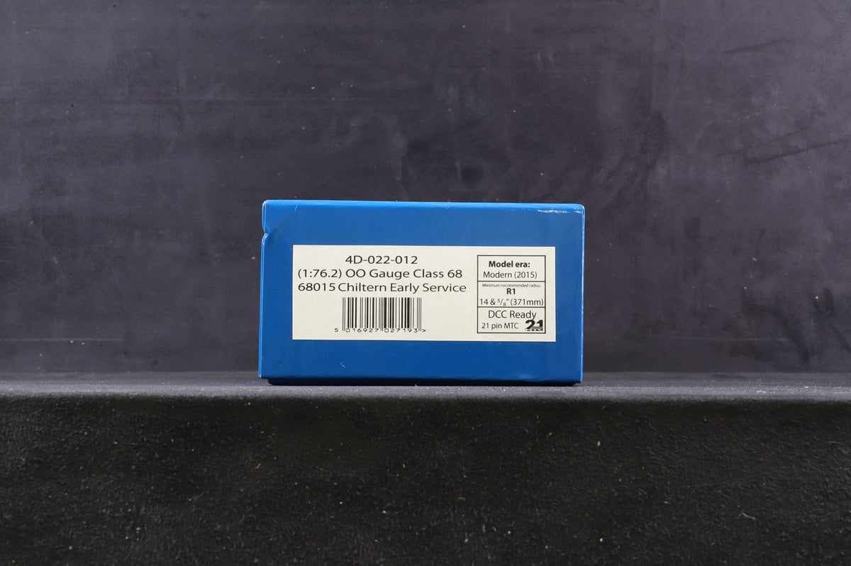Dapol OO 4D-022-012 Class 68 &#39;68015&#39; Chiltern Early Service