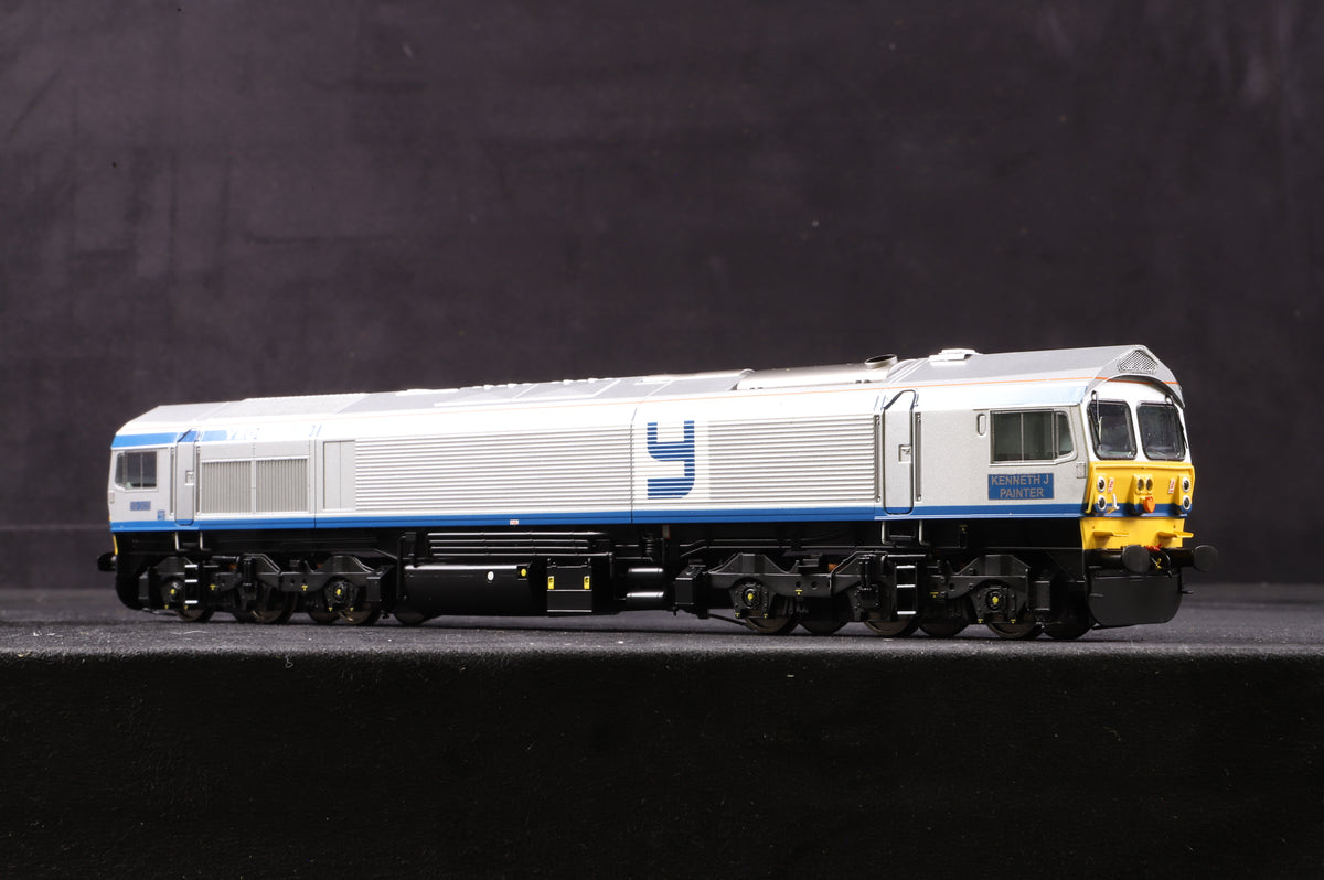 Dapol OO 4D-005-000DSM Class 59 59005 &#39;Kenneth J. Painter&#39; in Foster Yeoman Livery - DCC &amp; Smoke
