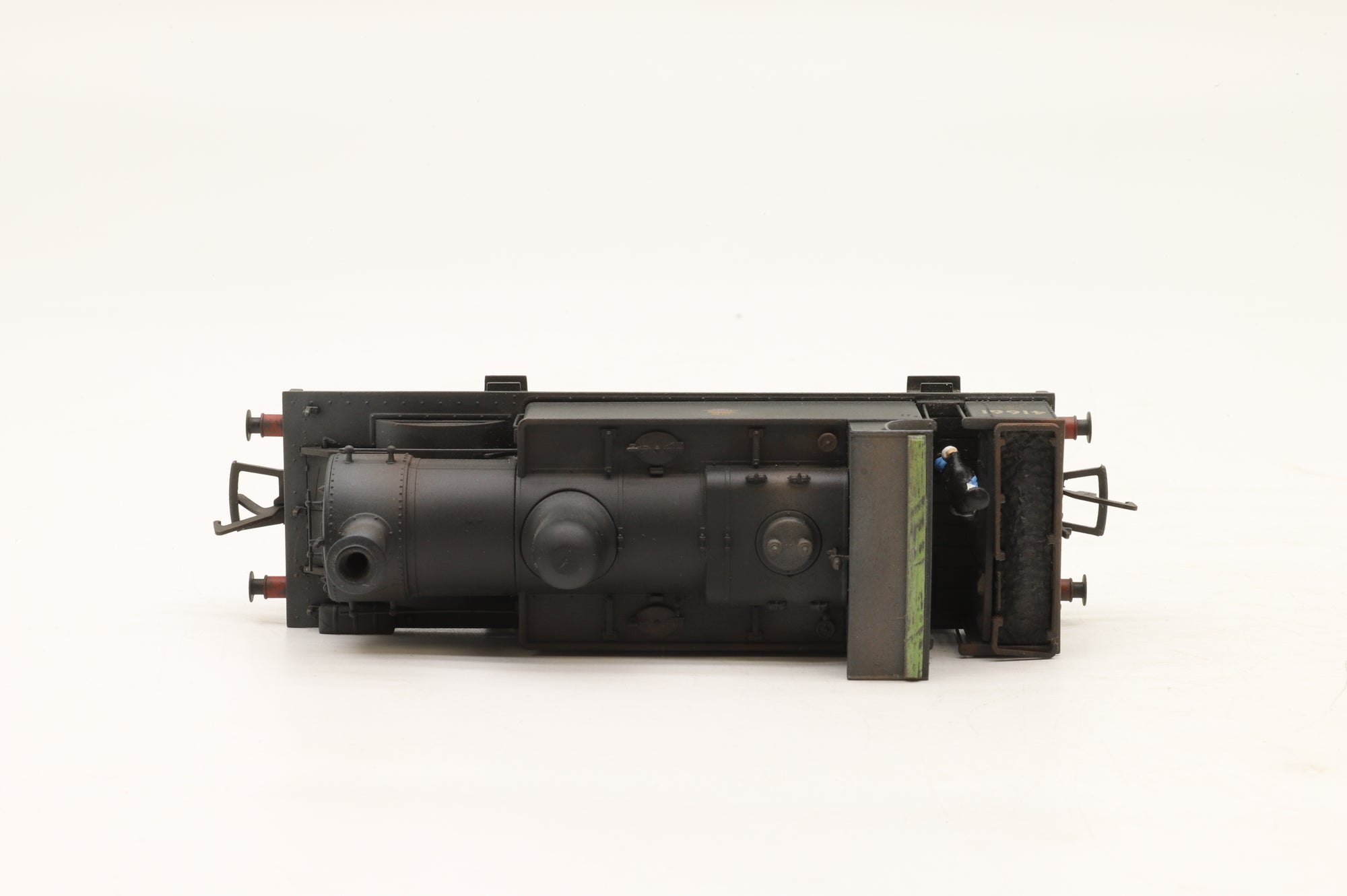 Bachmann OO 31-431 Midland Class 1F 41661 in BR Black w/ Early Crests – Weathered