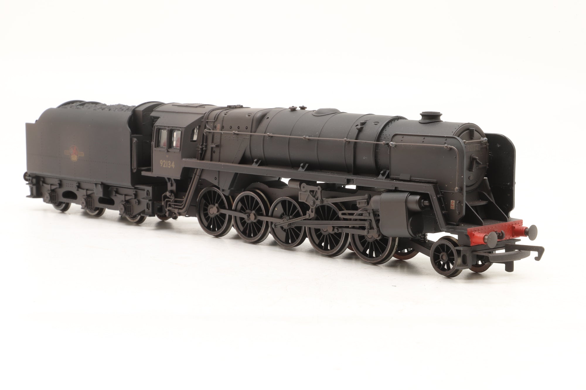 Hornby OO R2200A Class 9F '92134' BR Black L/C Weathered