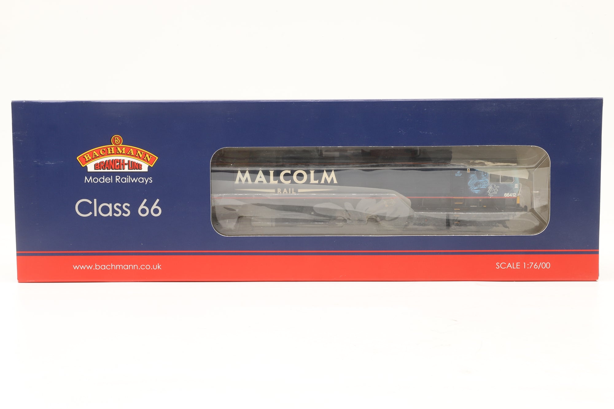 Bachmann OO 32-979 Class 66 Diesel '66412' Malcolm Rail