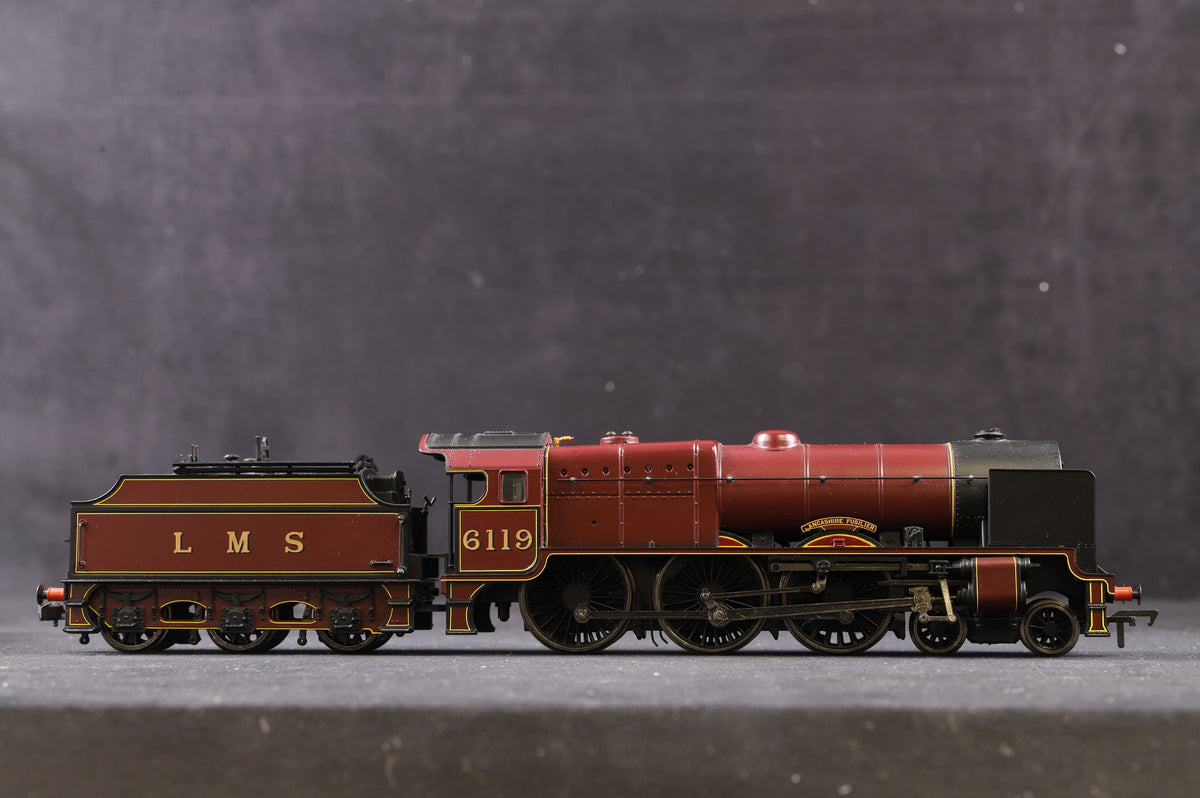 Bachmann OO 31-283 P/Boileer Scot &#39;6119&#39; &#39;The Lancashire Fusilier&#39; LMS Crimson 3500 Gal Tender