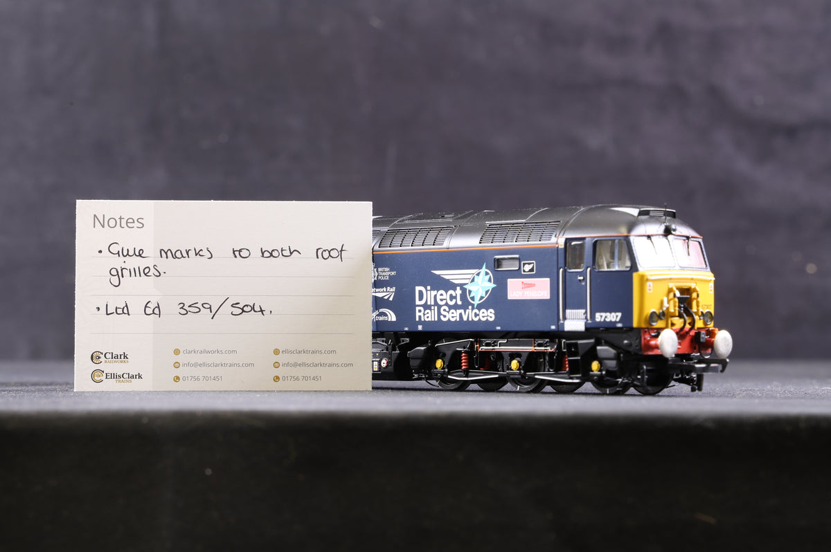 Bachmann OO 32-763K Class 57 &#39;57307&#39; &#39;Lady Penelope&#39; DRS &#39;Cable Thieves: We&#39;re Watching You&#39; Excl. Collectors Club, Ltd Ed 359/ 504