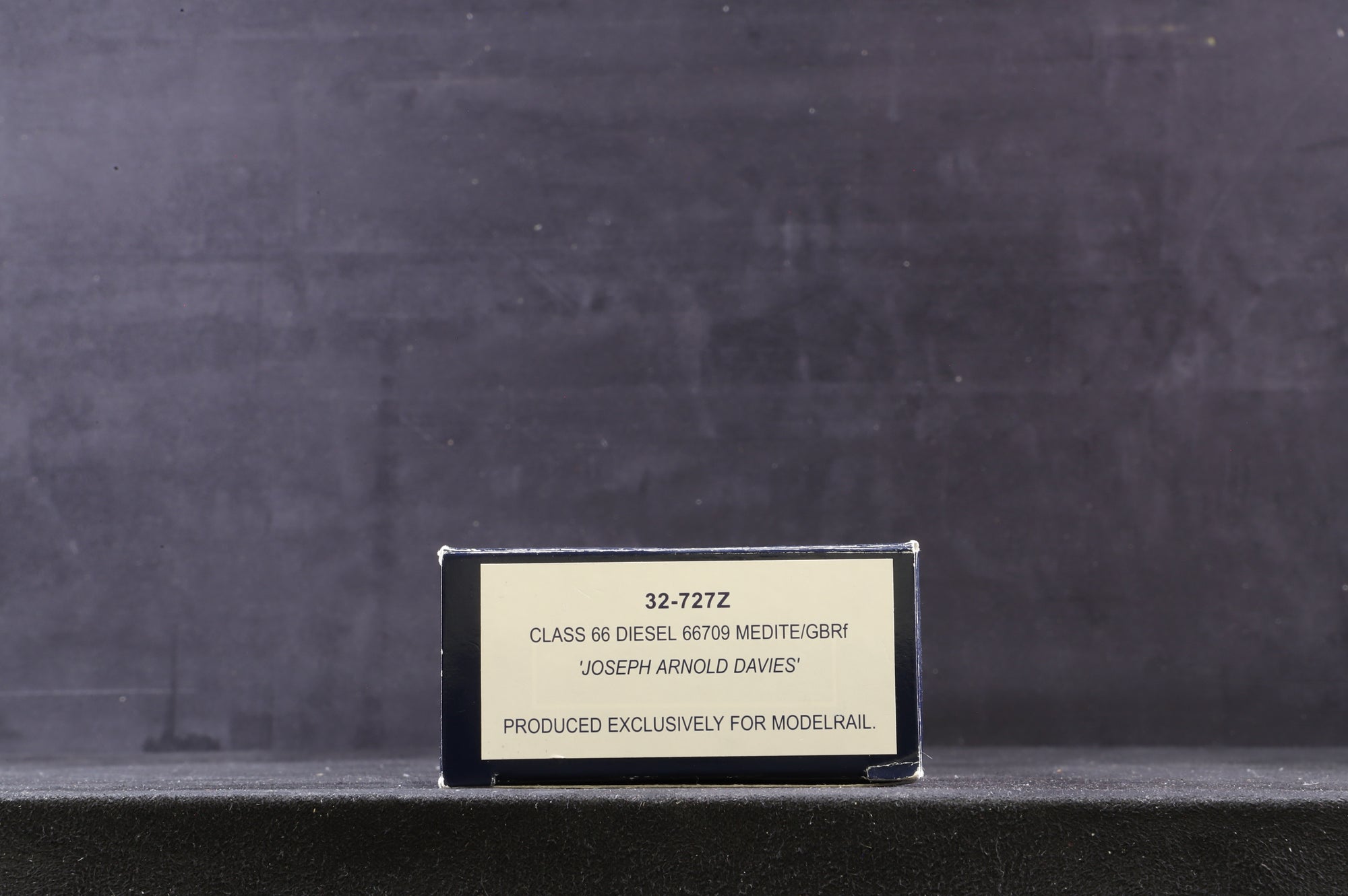 Bachmann OO 32-727Z Class 66 Diesel '66709' 'Joseph Arnold Davies' Medite/ GBRf Excl. Model Rail Ltd Ed 102/ 500