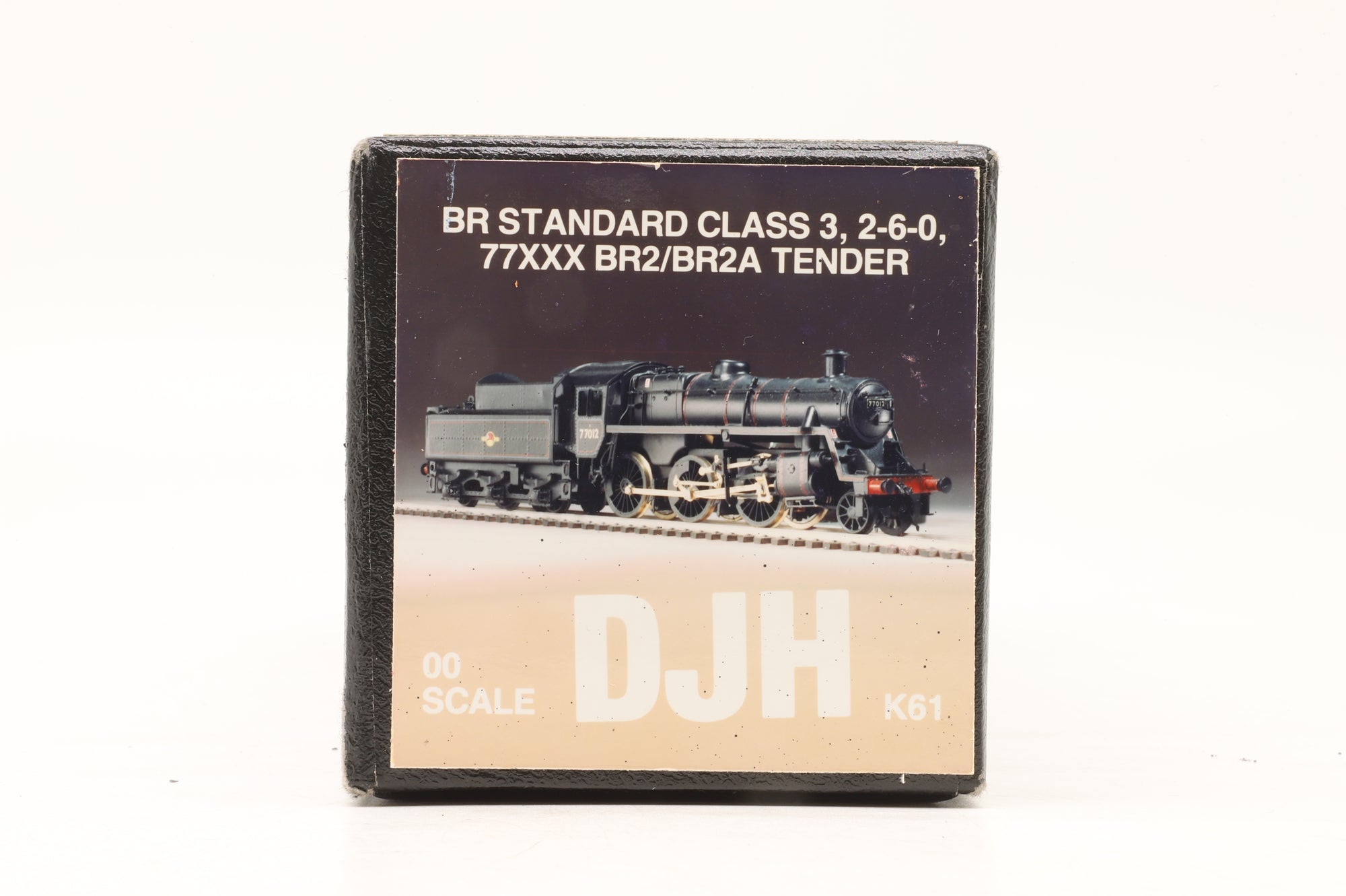 DJH Kit Built OO K61 BR Standard Class 3 '77002' Black Lined