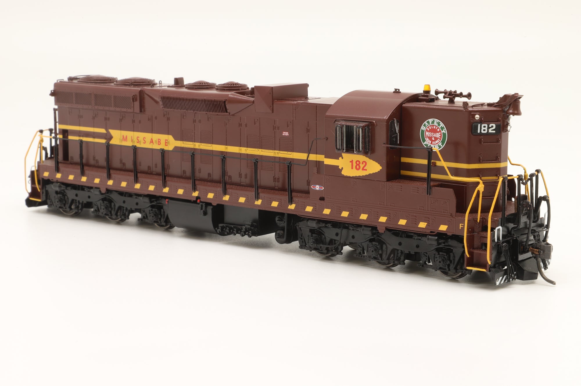 Overland Models/Ajin Precision HO Brass SD18 w/ High Hood #189 in DM&IR Livery