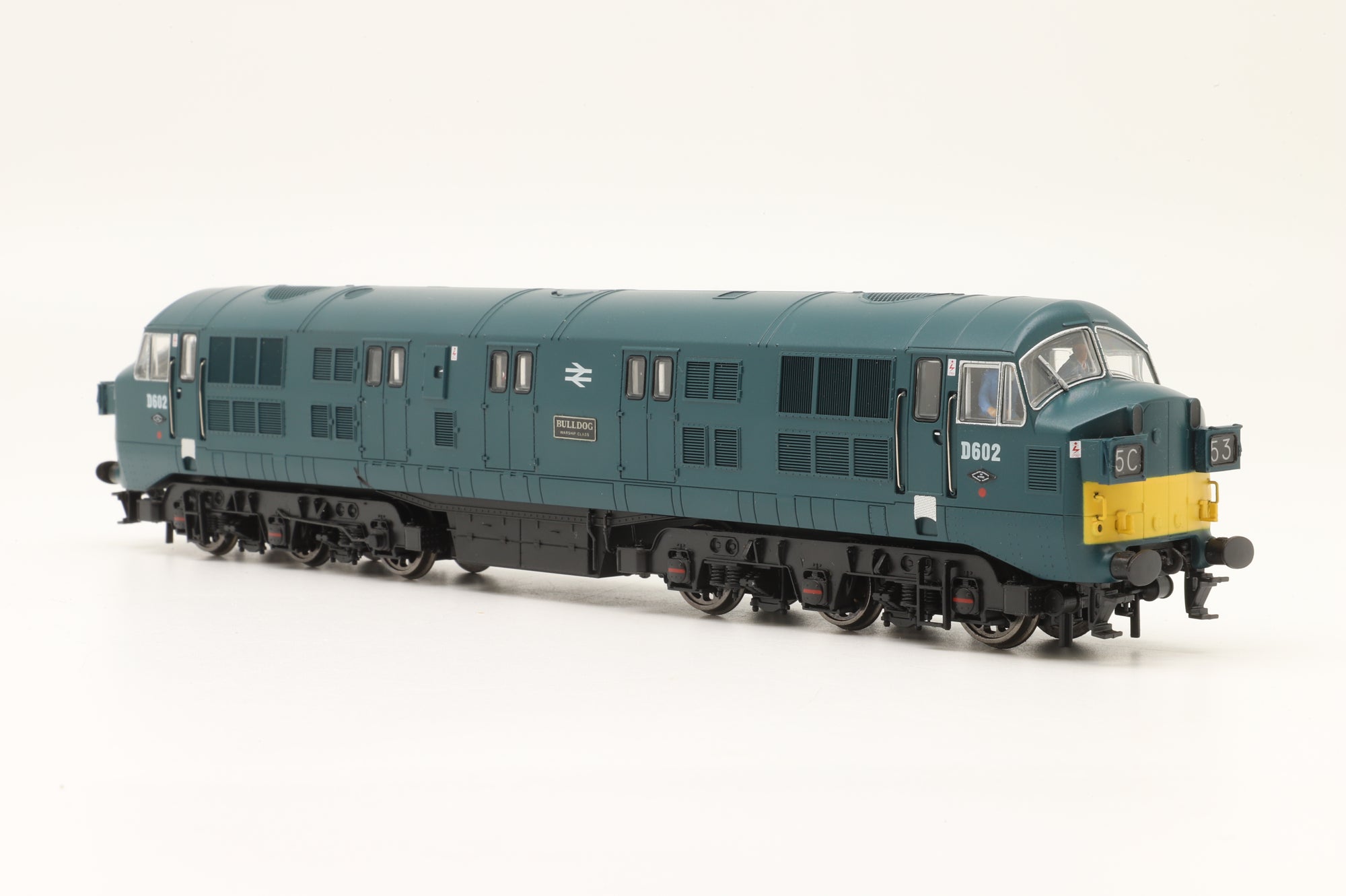 KMRC OO K2605 D600 Warship 'D602' 'Bulldog' BR Blue, DCC Sound