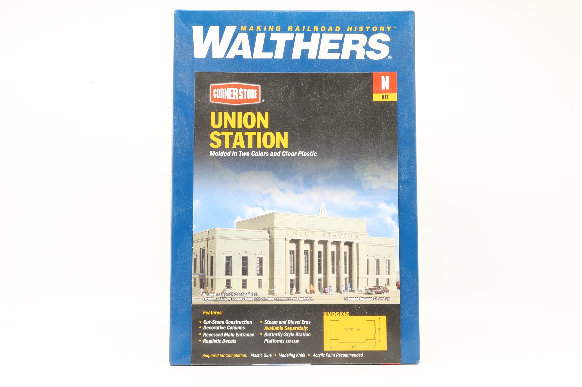 Walthers N 933-3257 Union Station Unstarted Kit