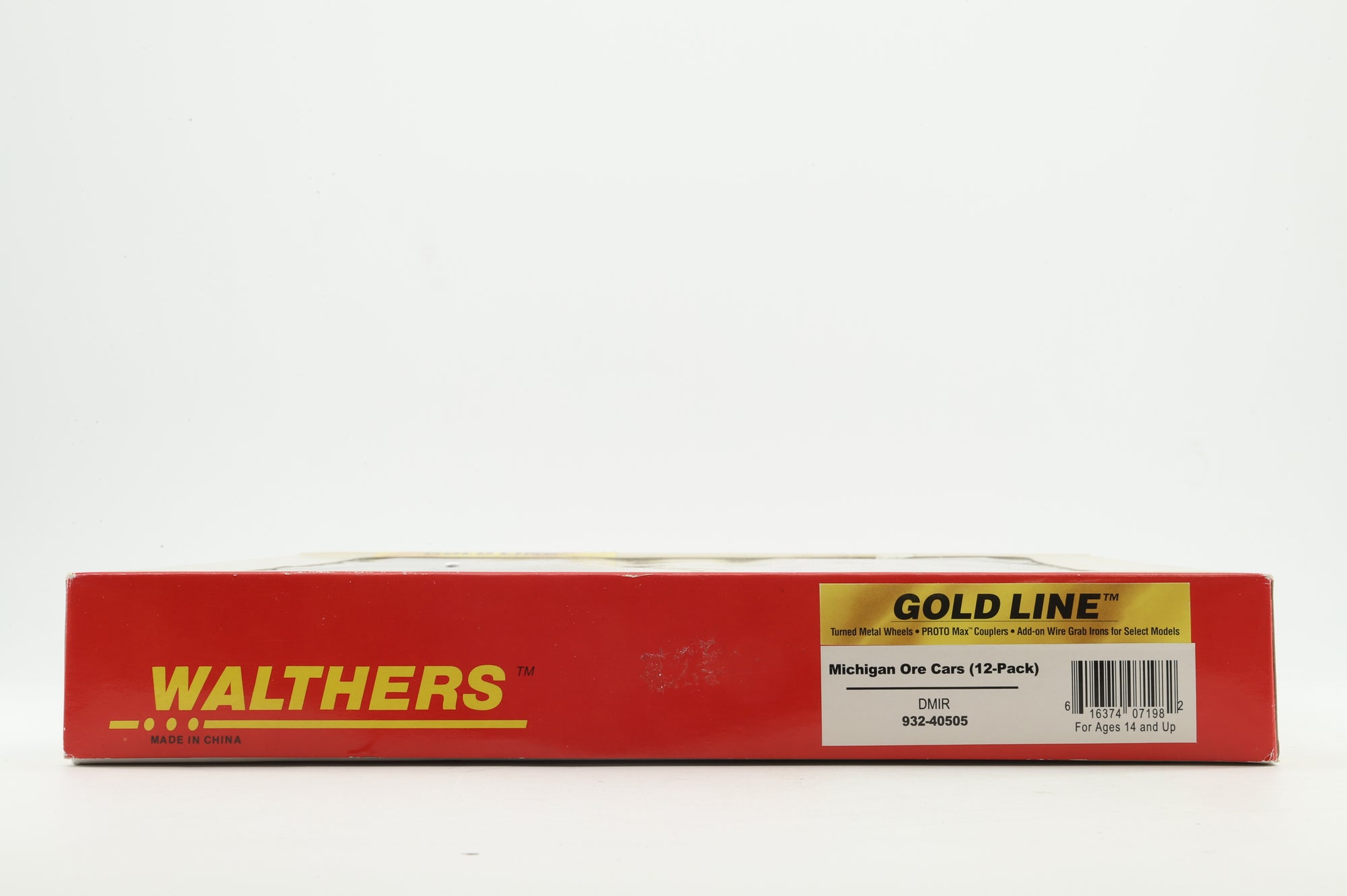 Walthers HO 932-40505 12-Pack of Michigan Ore Cars in DMIR Brown