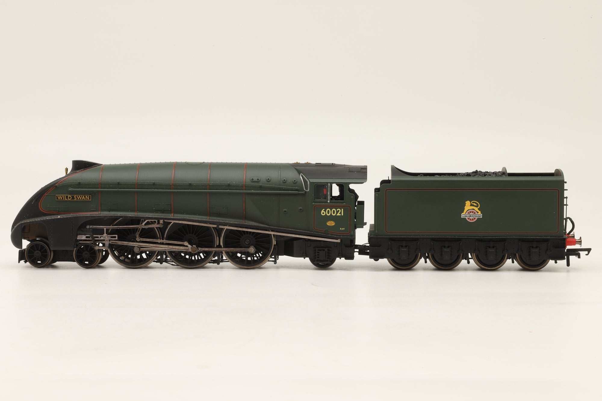 WORKSHOP Hornby OO R2615 Class A4 '60021' 'Wild Swan' BR Lined Green L/C DCC Fitted