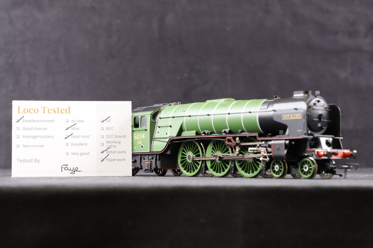 Bachmann OO 32-554 Class A1 &#39;60114&#39; &#39;W.P.Allen&#39; Doncaster Green British Railways