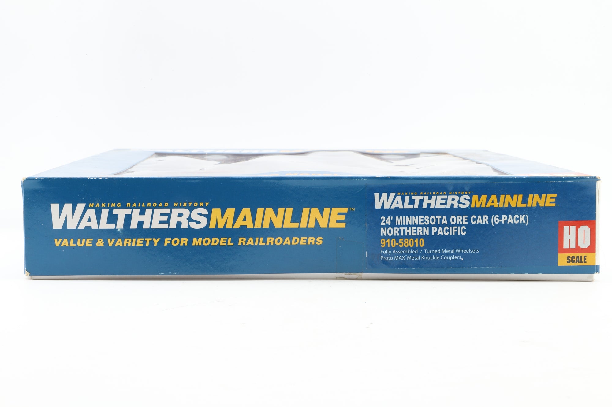 Walthers HO 910-58010 6-Pack of Minnesota Ore Cars in Plain Brown - Pro-Customised