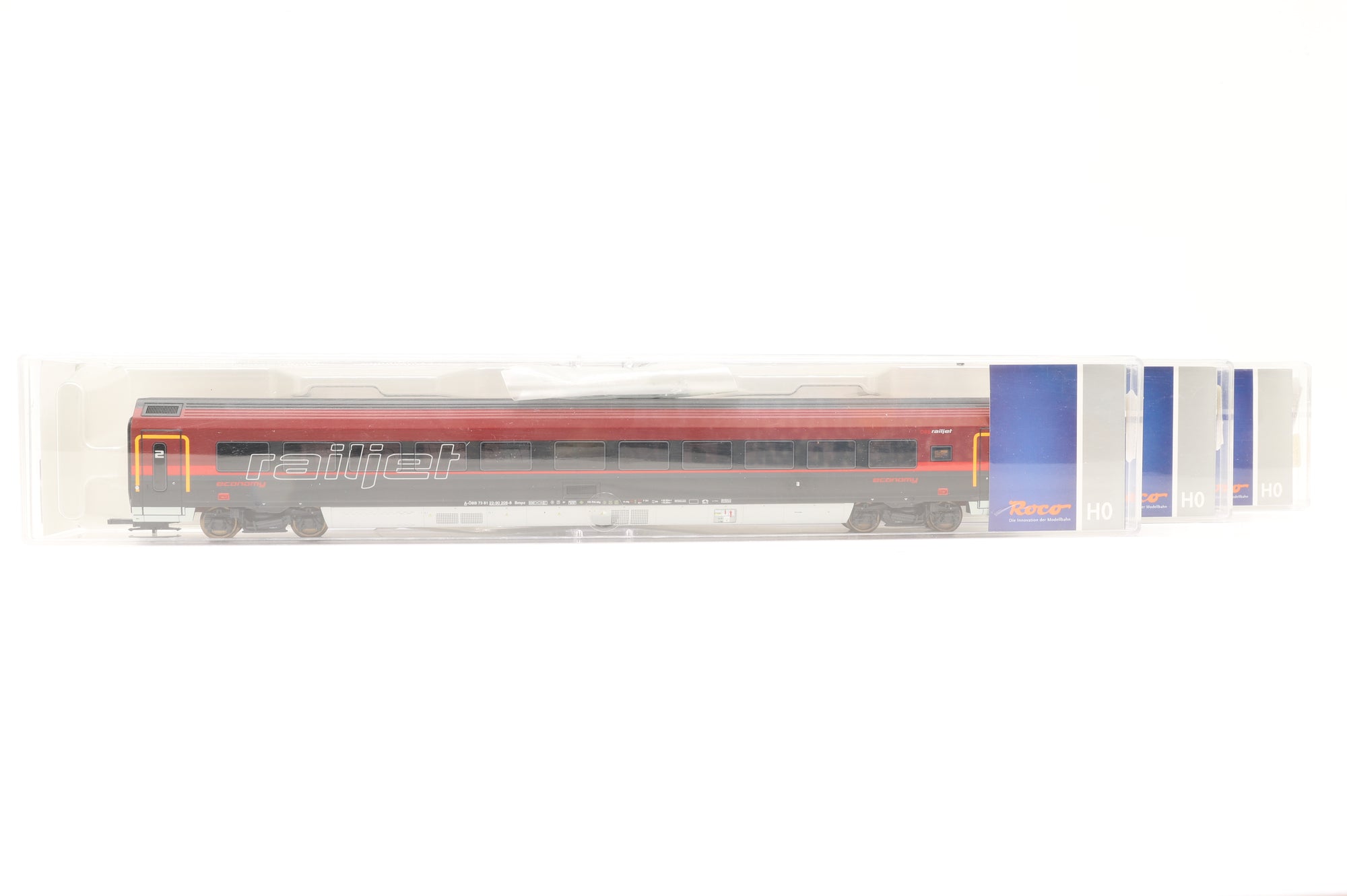 Roco HO 64012 ÖBB Railjet 3 Coach Set