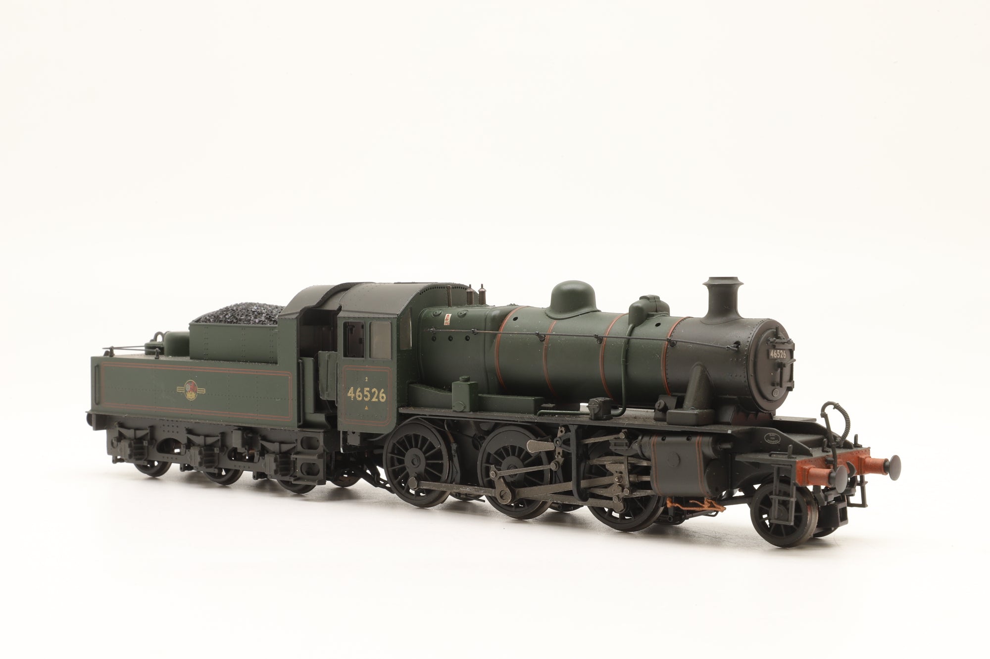 Bachmann OO 32-828A Ivatt Class 2MT 2-6-0 '46526' BR Green L/C Weathered DCC Sound