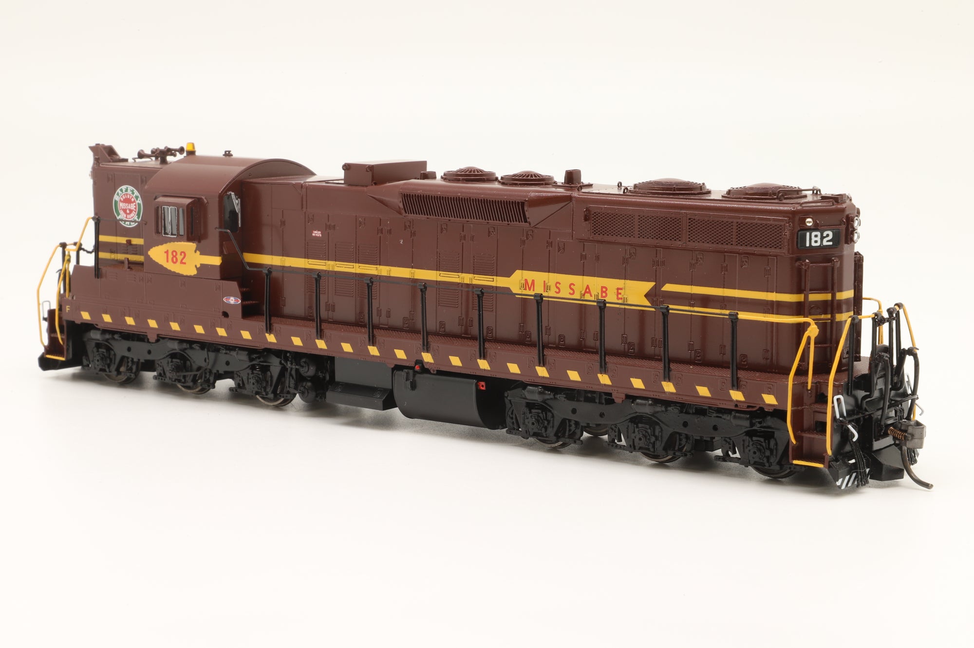 Overland Models/Ajin Precision HO Brass SD18 w/ High Hood #189 in DM&IR Livery