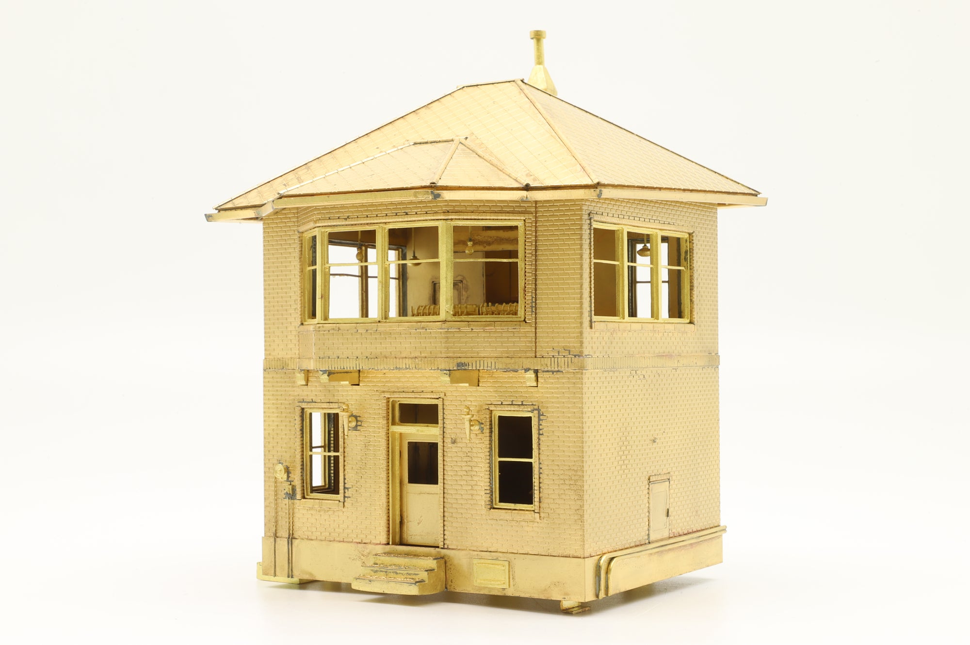 Overland Models/Cheyenne Industries HO OMI-3489 UP Tower A, Unpainted Brass
