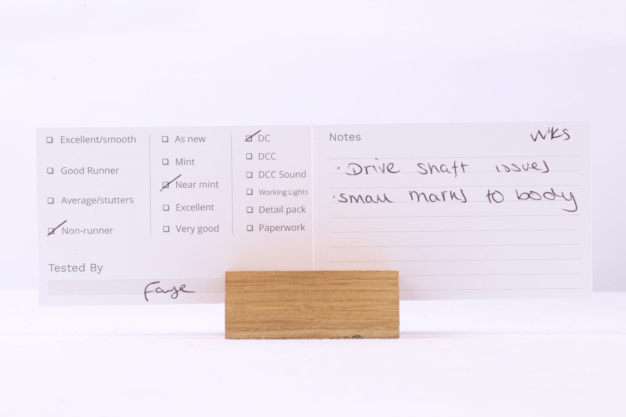 Spectrum HO 82901 70 Ton 3 Truck Climax Painted Unlettered Non Runner