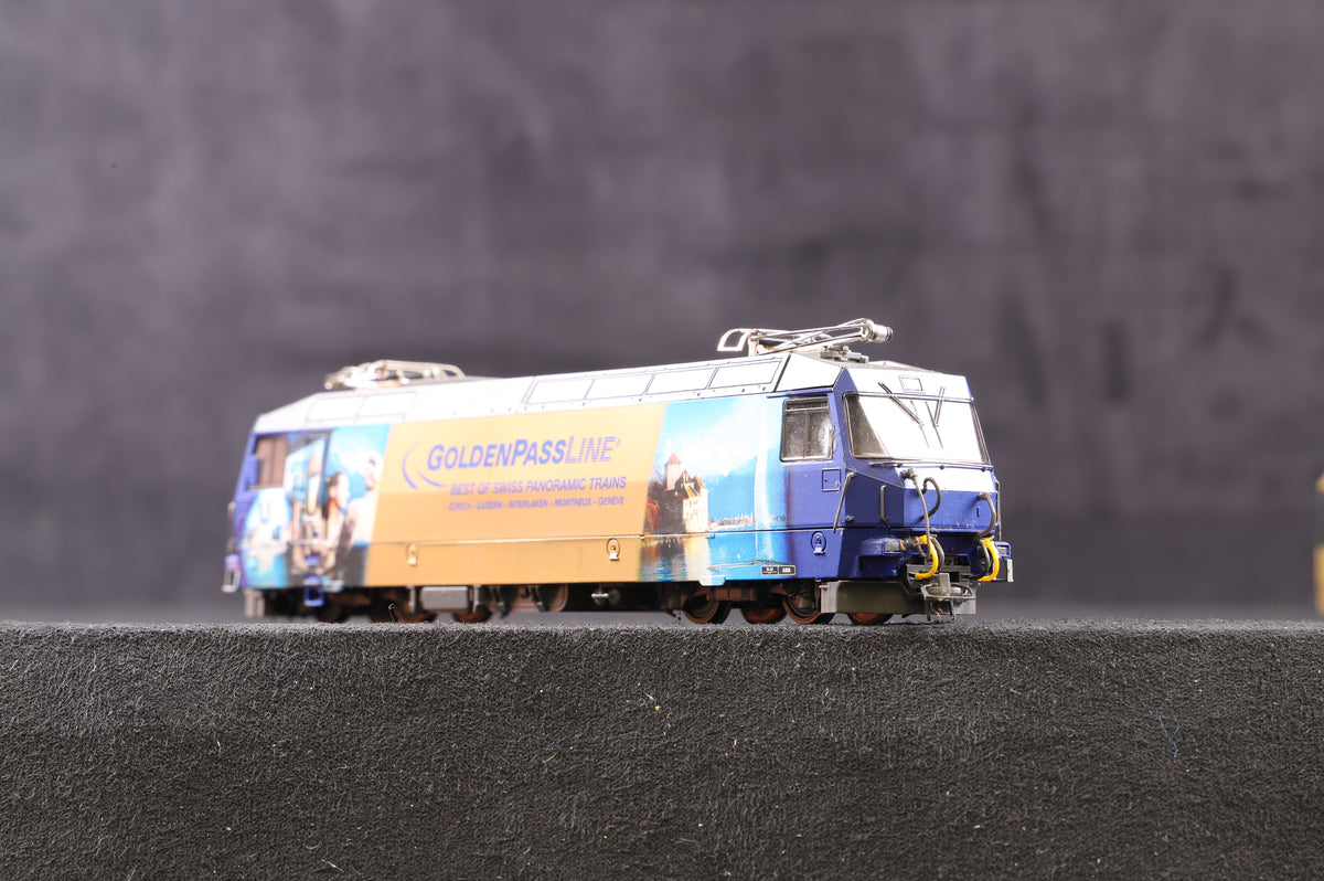 Bemo HOE/ HOm Ge 4/4 Golden Pass Line Loco &amp; 4 Coaches