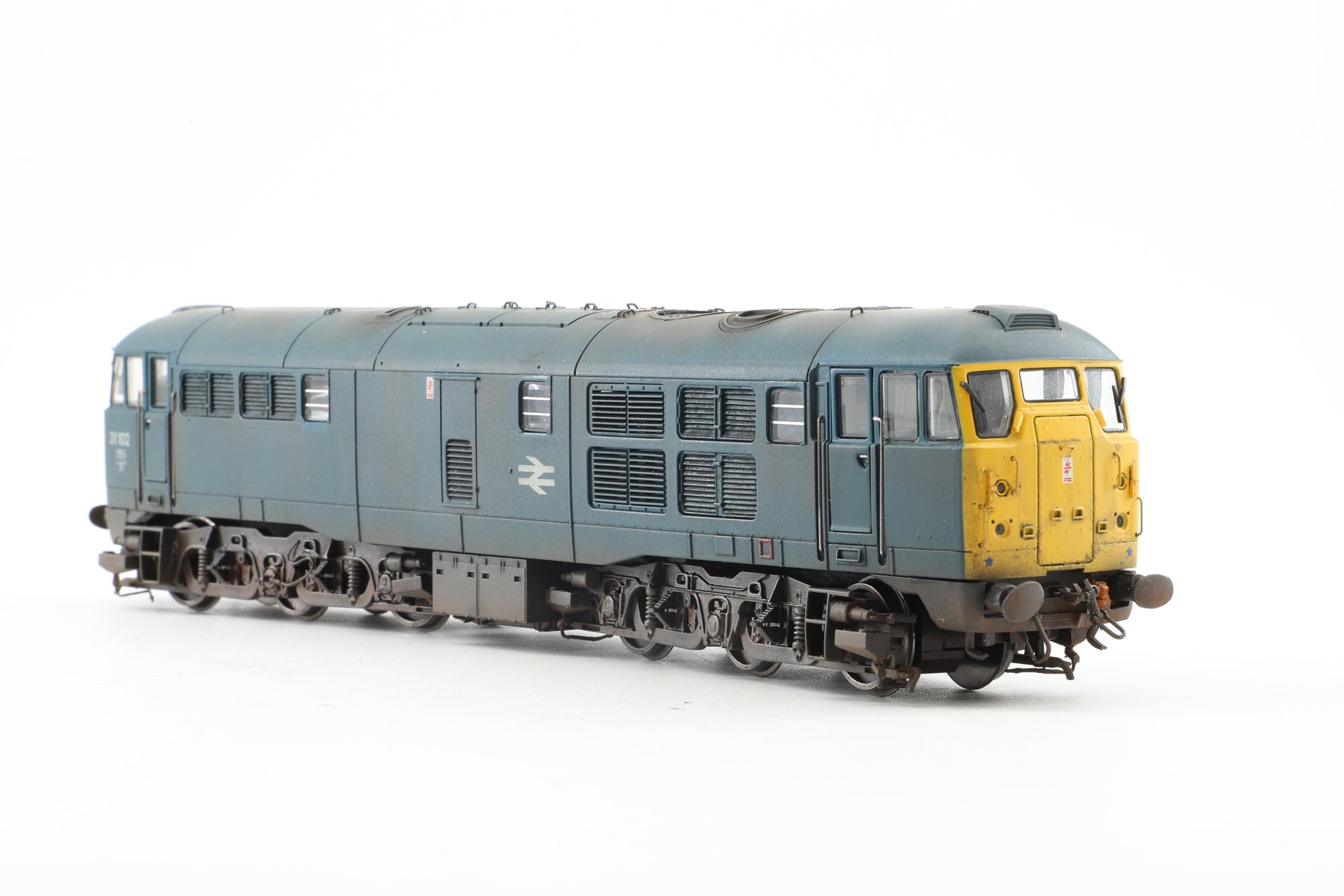 Hornby OO R3746 BR AIA-AIA Class 31 '31102', Weathered, DCC Sound