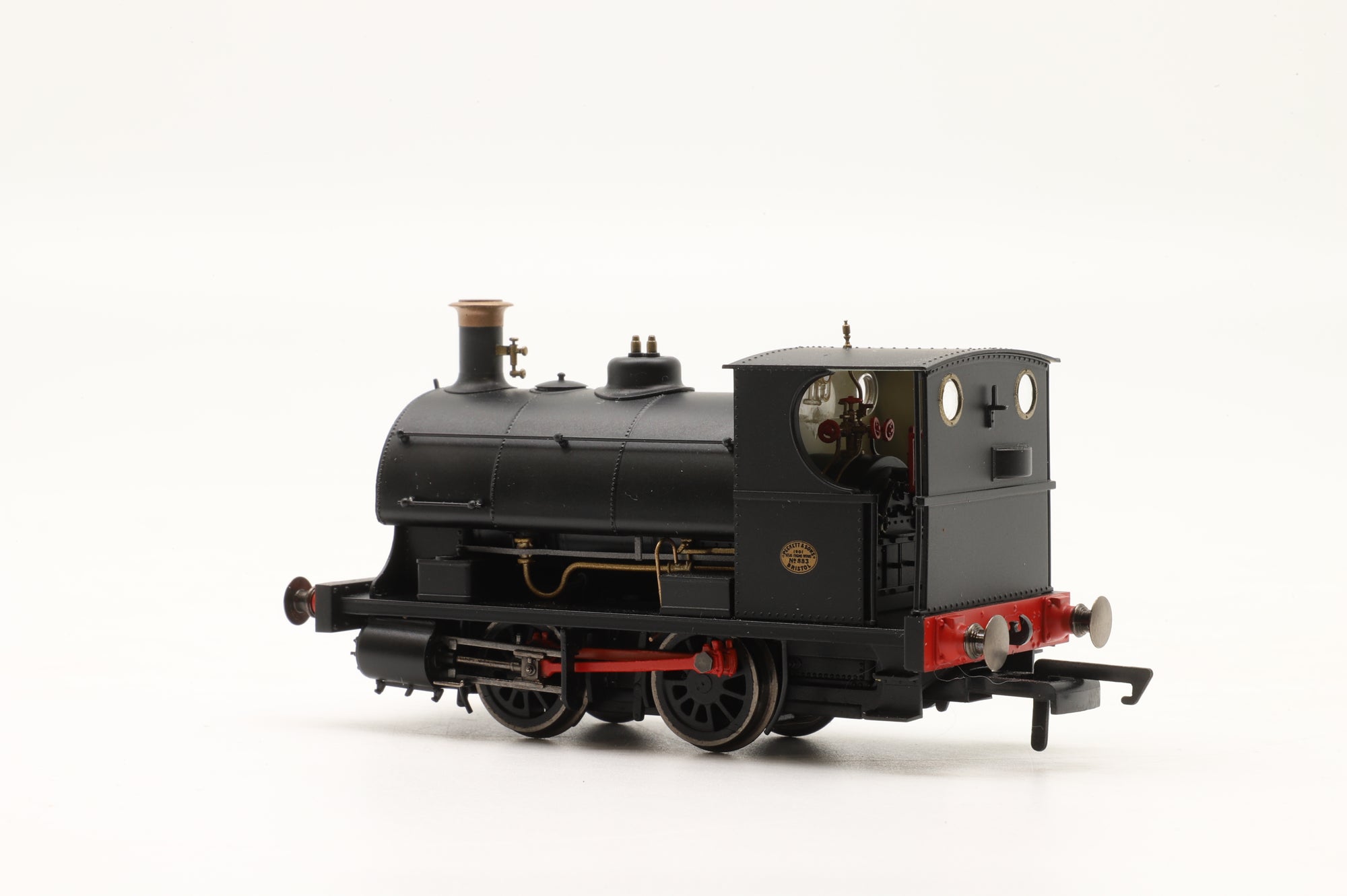 Hornby OO R3550 Peckett W4 No.883 in Lilleshall Co. Black