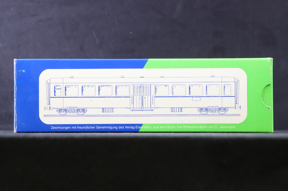 STL Models HOM 2203/22 RhB Green 2nd Class Coach B2322
